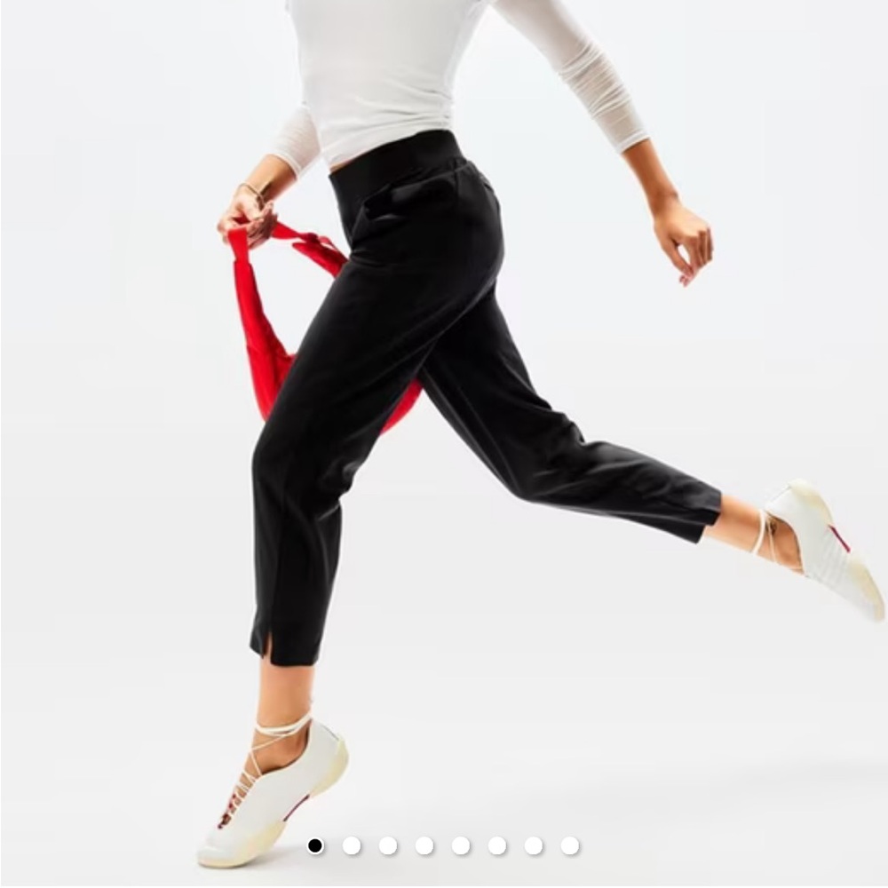 Athleta Brooklyn mid rise Ankle Pants, black Size 8